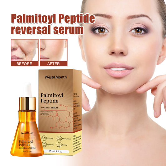 Face Serum for Face, Anti Aging Facial Serum for All Skin Types, Palmitoyl Peptide Serum, Tightening Sagging Skin Reduce Fine Lines, 1.7 oz